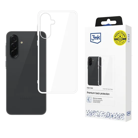 Калъф за Samsung Galaxy A37 5G - Clear Case - 3mk - Прозрачен