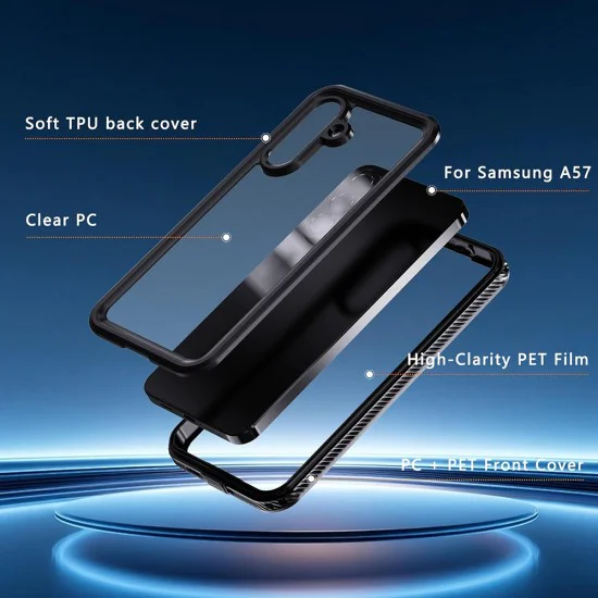 Водоустойчив калъф за Samsung Galaxy A57 5G - Waterproof IP68 Case - ShellBox - Черен