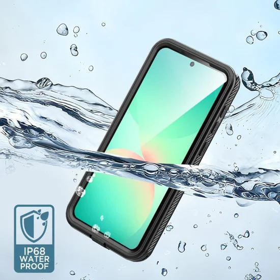 Водоустойчив калъф за Samsung Galaxy A57 5G - Waterproof IP68 Case - ShellBox - Черен