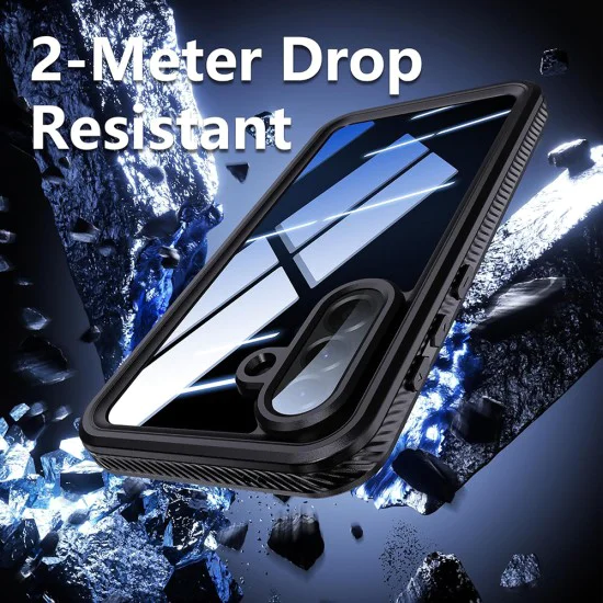 Водоустойчив калъф за Samsung Galaxy A57 5G - Waterproof IP68 Case - ShellBox - Черен