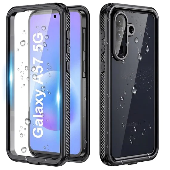 Водоустойчив калъф за Samsung Galaxy A57 5G - Waterproof IP68 Case - ShellBox - Черен