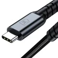 Кабел за данни 3mk Data Cable Hyper N-Series - Thunderbolt 4, 240W, 8K@60Hz, 2m - Черен