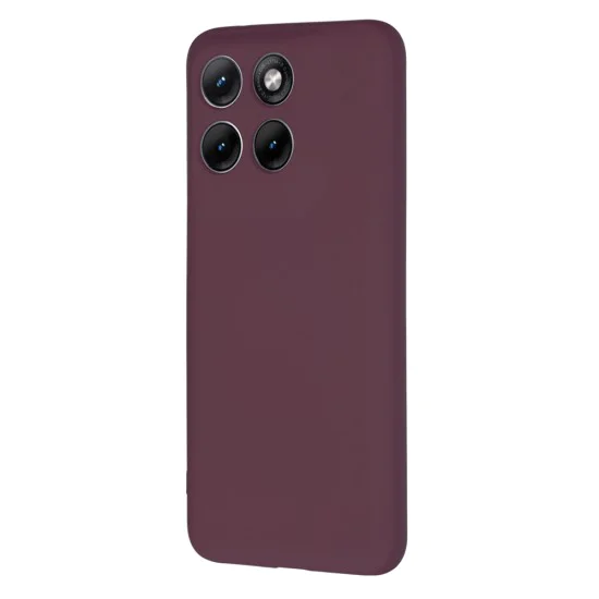 Калъф за Motorola Edge 70 Fusion - SoftFlex - Techsuit - Plum Red