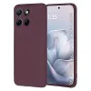 Калъф за Motorola Edge 70 Fusion - SoftFlex - Techsuit - Plum Red