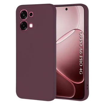 Калъф за Oppo A6 Pro 4G / 5G - SoftFlex - Techsuit - Plum Red