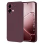 Калъф за Oppo A6 Pro 4G / 5G - SoftFlex - Techsuit - Plum Red
