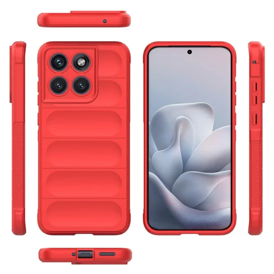 Калъф за Motorola Edge 70 Fusion - Magic Shield - Techsuit - Червен