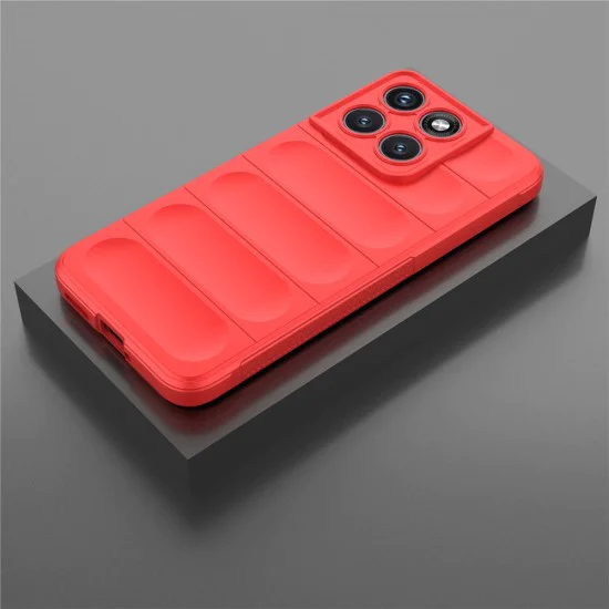 Калъф за Motorola Edge 70 Fusion - Magic Shield - Techsuit - Червен