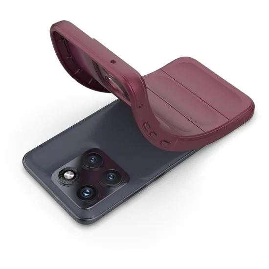 Калъф за Motorola Edge 70 Fusion - Magic Shield - Techsuit - Бордо