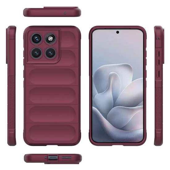 Калъф за Motorola Edge 70 Fusion - Magic Shield - Techsuit - Бордо