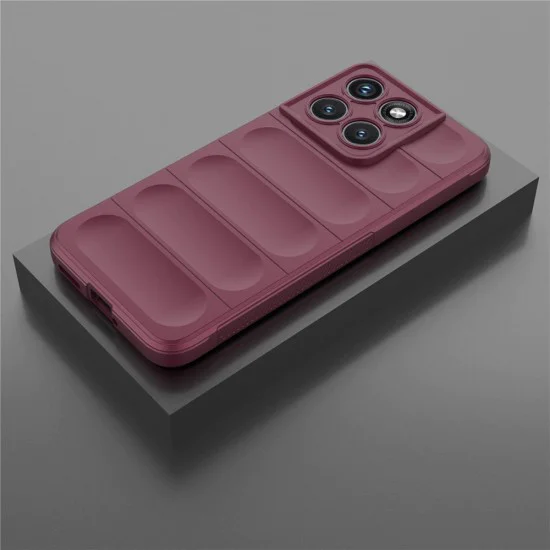 Калъф за Motorola Edge 70 Fusion - Magic Shield - Techsuit - Бордо