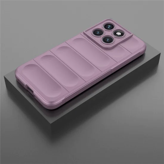 Калъф за Motorola Edge 70 Fusion - Magic Shield - Techsuit - Лилав