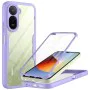 Калъф за Xiaomi Redmi A7 Pro 4G - ColorVerse 360 Series + протектор - Techsuit - Лилав