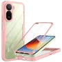Калъф за Xiaomi Redmi A7 Pro 4G - ColorVerse 360 Series + протектор - Techsuit - Розов