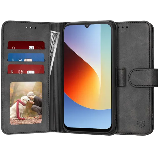 Калъф за Xiaomi Redmi A7 Pro 4G - Diary Book - Techsuit - Черен