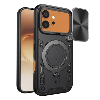 Калъф за Honor 600 / 600 Pro - CamGuard Pro - Techsuit - Черен