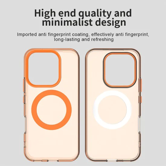 Калъф за Honor 600 / 600 Pro - CandyCase MagSafe - Techsuit - Оранжев