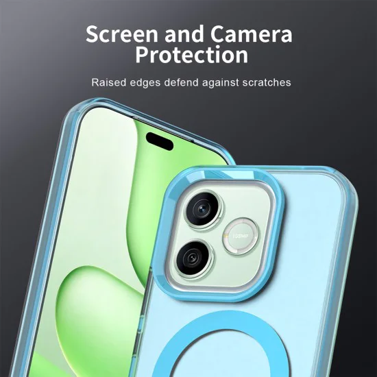 Калъф за Honor 600 / 600 Pro - CandyCase MagSafe - Techsuit - Син