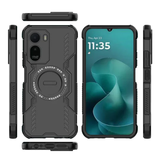 Калъф за Xiaomi Redmi A7 Pro 4G - ArmorMag Case - Techsuit - Черен