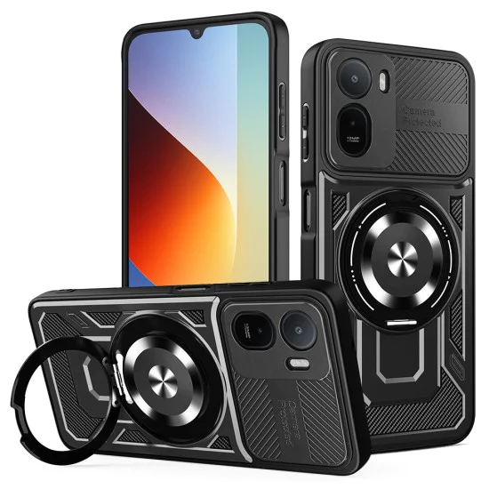 Калъф за Xiaomi Redmi A7 Pro 4G - RuggedCam - Techsuit - Черен
