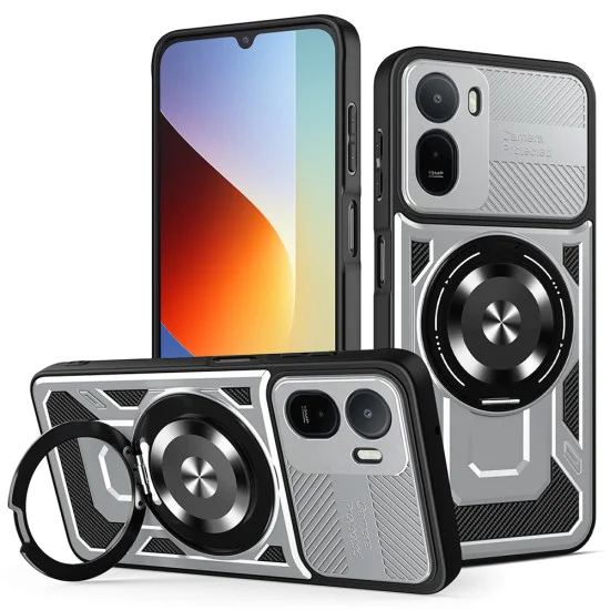 Калъф за Xiaomi Redmi A7 Pro 4G - RuggedCam - Techsuit - Сив