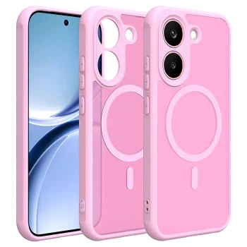 Калъф за Xiaomi Poco X8 Pro - HaloFrost II MagSafe - Techsuit - Розов