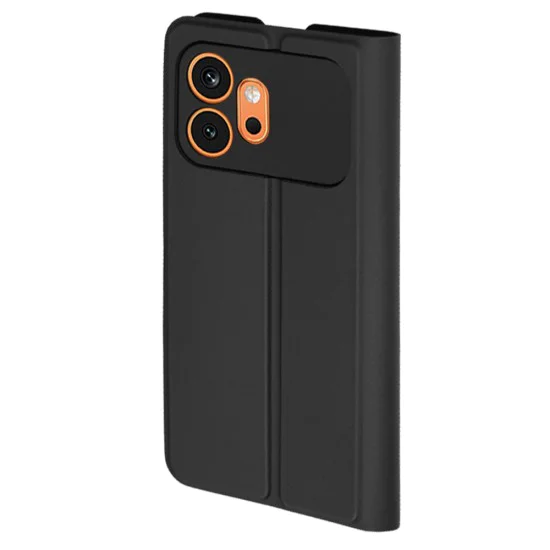 Калъф за Honor 600 - Magskin Book - Techsuit - Черен