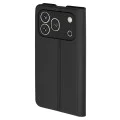 Калъф за Honor 600 Pro - Magskin Book - Techsuit - Черен