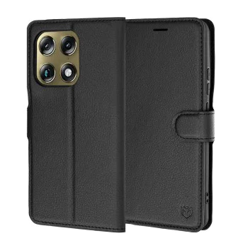 Калъф за Motorola Signature - Leather Folio - Techsuit - Черен
