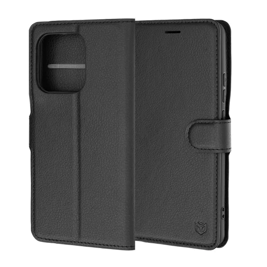 Калъф за Motorola Signature - Leather Folio - Techsuit - Черен