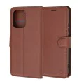 Калъф за Oppo A6 Pro 4G / 5G - Leather Folio - Techsuit - Кафяв