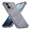Калъф за Oppo A6x 4G / 5G / A6k 4G - Shockproof Clear Silicone - Techsuit - Матово черен