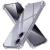 Калъф за Xiaomi Poco X8 Pro Max - Shockproof Clear Silicone - Techsuit - Матово черен