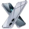 Калъф за Xiaomi Poco X8 Pro - Shockproof Clear Silicone - Techsuit - Матово черен