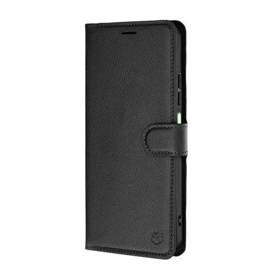 Калъф за Xiaomi Redmi A7 Pro 4G - Leather Folio - Techsuit - Черен