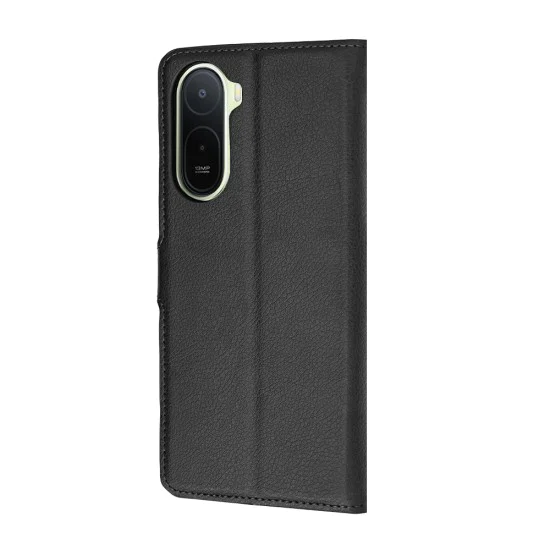 Калъф за Xiaomi Redmi A7 Pro 4G - Leather Folio - Techsuit - Черен