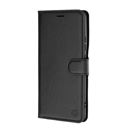 Калъф за Motorola Signature - Leather Folio - Techsuit - Черен
