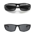 Велосипедни очила Techsuit Bike Glasses (9937) - спортни, правоъгълни - Черен / Син / Жълт