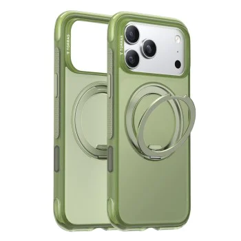 Калъф за iPhone 17 Pro Max - Ostand O3 Air Series - Torras - Зелен