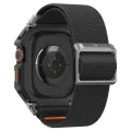 Каишка с калъф и протектор за Apple Watch Ultra / Ultra 2 / Ultra 3 - Lite Fit Pro - Spigen - Матово черна