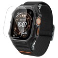 Каишка с калъф и протектор за Apple Watch Ultra / Ultra 2 / Ultra 3 - Lite Fit Pro - Spigen - Матово черна