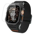 Каишка с калъф и протектор за Apple Watch Ultra / Ultra 2 / Ultra 3 - Lite Fit Pro - Spigen - Матово черна