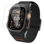 Каишка с калъф и протектор за Apple Watch Ultra / Ultra 2 / Ultra 3 - Lite Fit "Pro" - Spigen - Матово черна