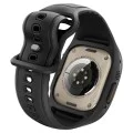 Каишка с калъф и протектор за Apple Watch Ultra / Ultra 2 / Ultra 3 - Liquid Air Pro - Spigen - Матово черна