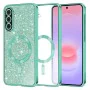 Калъф за Samsung Galaxy A37 5G - Luxury Glitter MagSafe - Techsuit - Зелен