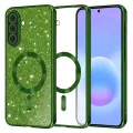 Калъф за Samsung Galaxy A57 5G - Luxury Glitter MagSafe - Techsuit - Зелен
