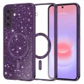 Калъф за Samsung Galaxy A37 5G - Luxury Glitter MagSafe - Techsuit - Лилав