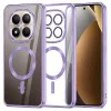 Калъф за Xiaomi Redmi Note 15 Pro+ 5G / Poco M8 Pro 5G - Luxury Crystal MagSafe - Techsuit - Лилав
