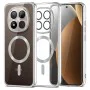 Калъф за Xiaomi Redmi Note 15 Pro+ 5G / Poco M8 Pro 5G - Luxury Crystal MagSafe - Techsuit - Сребрист