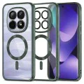 Калъф за Xiaomi Redmi Note 15 5G / Note 15 4G / Poco M8 5G - Luxury Crystal MagSafe - Techsuit - Зелен